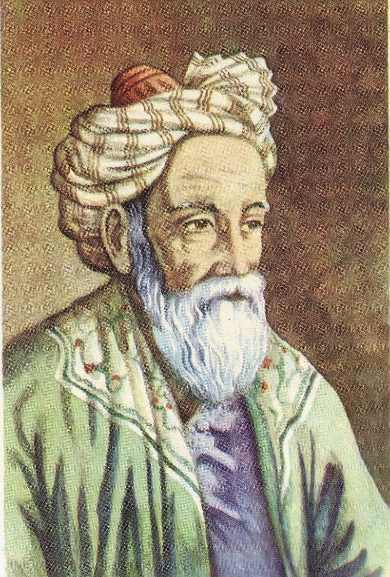 Omar Chajjám — portrét